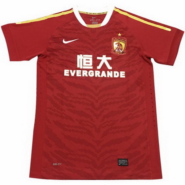 Maillot Football Evergrande Domicile Édition Commémorative 2018-19 Rouge